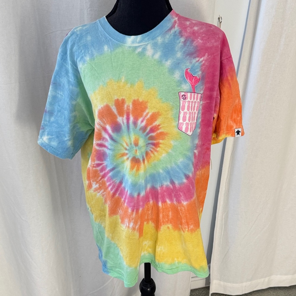 Simply Southern “Eat, Sleep, Beach, Repeat” tie-dye t-shirt